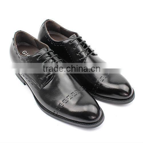 Italian style men leather dress shoes wedding shoes for men