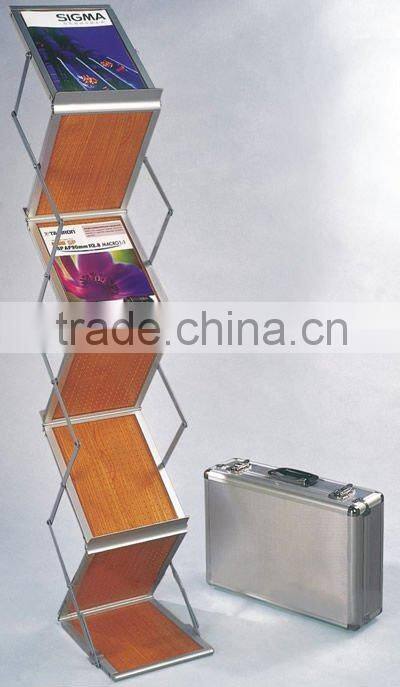 Folding literature stands