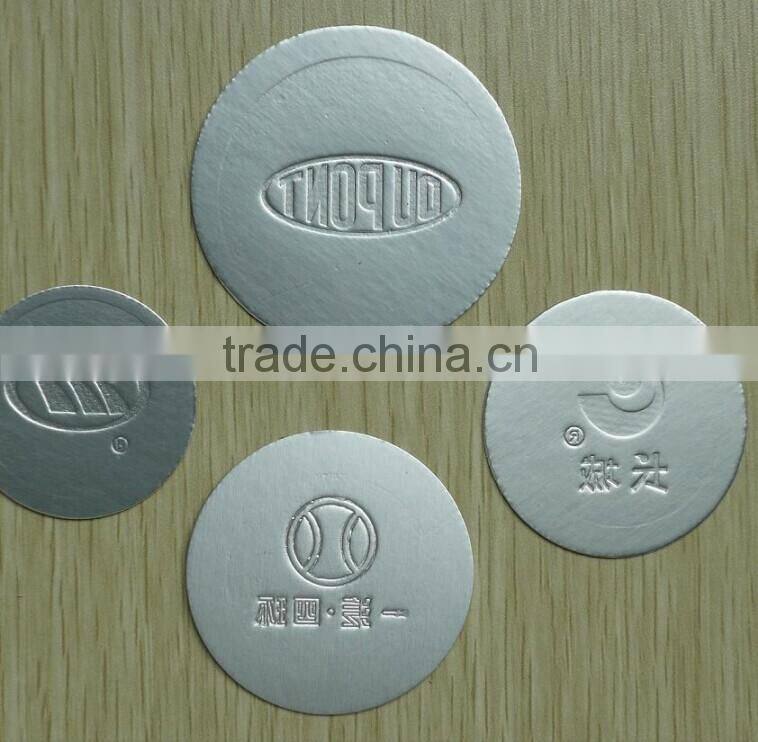 High quality custom printed laminated aluminium foil seal for jar