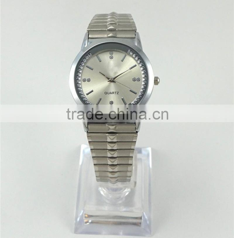 Stainless Steel Mesh Wrist Watches For Couples
