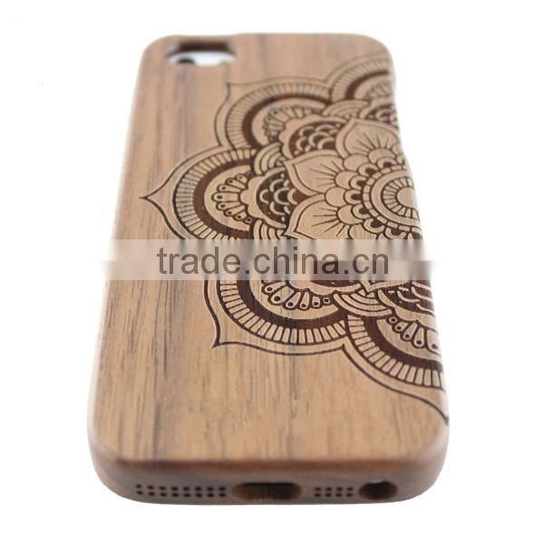 OEM Custom laser Design Wood cell Phones Cases for i6 /i6s/i6 plus