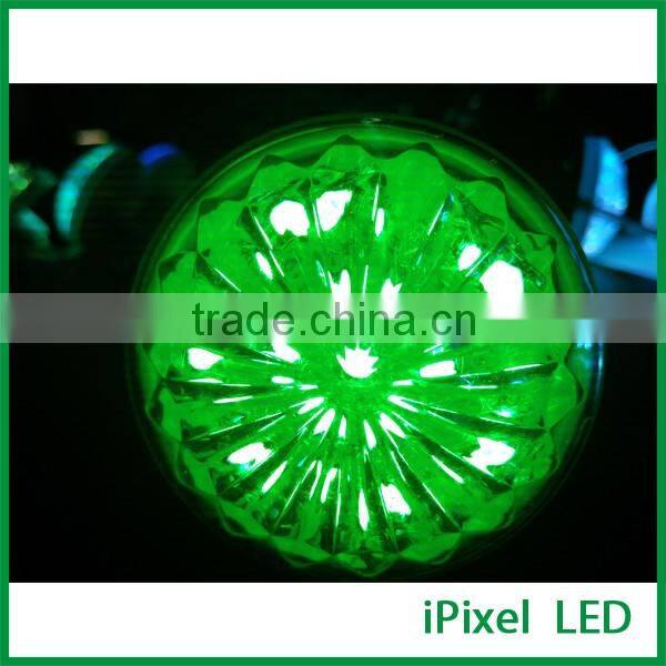 pixel 60mm cabochron pixel mushroom flower led