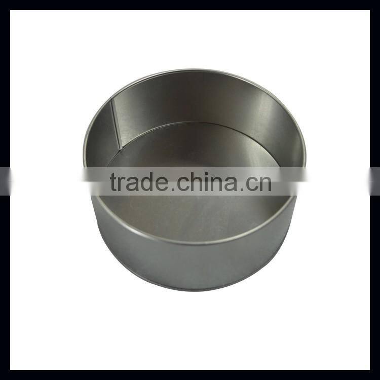 Hot Selling Large Empty Round Cookie Metal Tin Box With Competitive Price