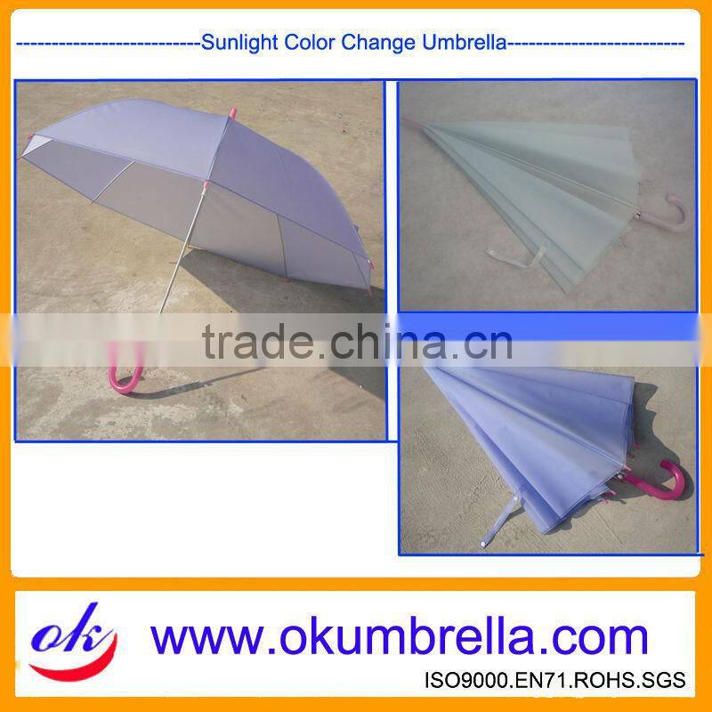 2014 Promotion Advertising Change Color Magic Umbrella From Factory
