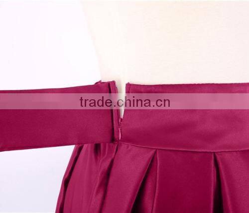 European Style New Fashion Ladies Women Career Leisure Solid Irregular Hem Skirt
