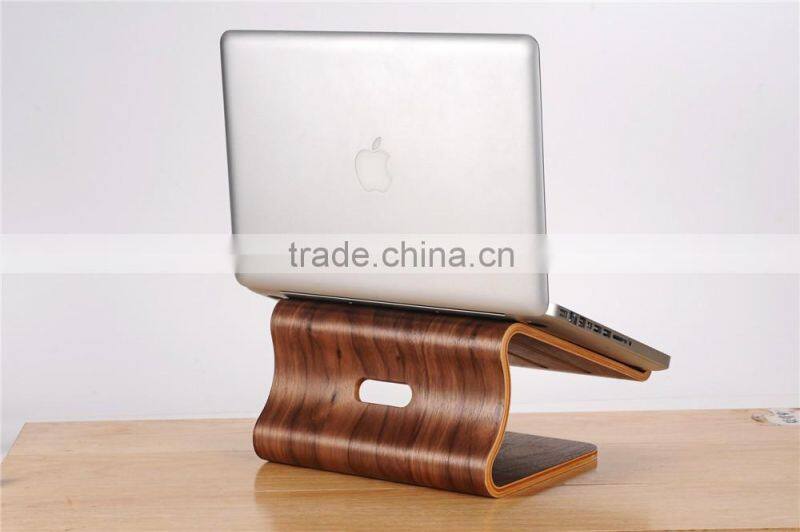Most popular wood cooling stand holder for laptop/notebooks/stand holder for electronic device