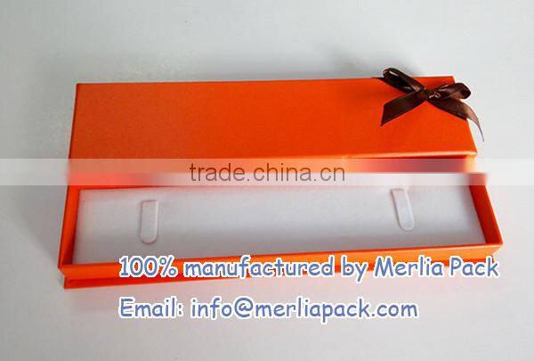 9.46'' inches Cardboard Decorative Jewelry Boxes Velvet Interior for Necklace Bracelet Anklet Boxes