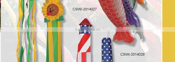 polyester or nylon material windsock