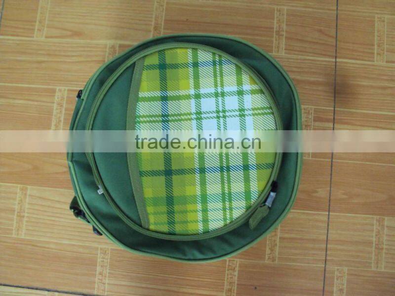 Green cooler bag bbq grill YH28010
