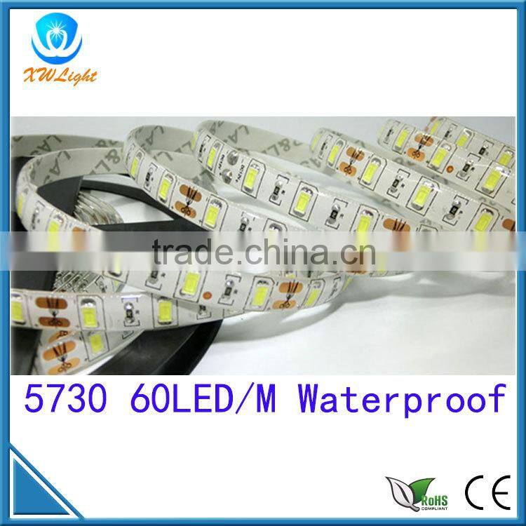 5630 cheap waterproof led strips lights 60pcs led strip 12W