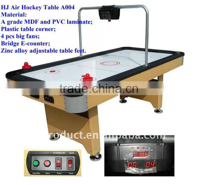 Factory Promotion modern classic eletric scoring air hockey table