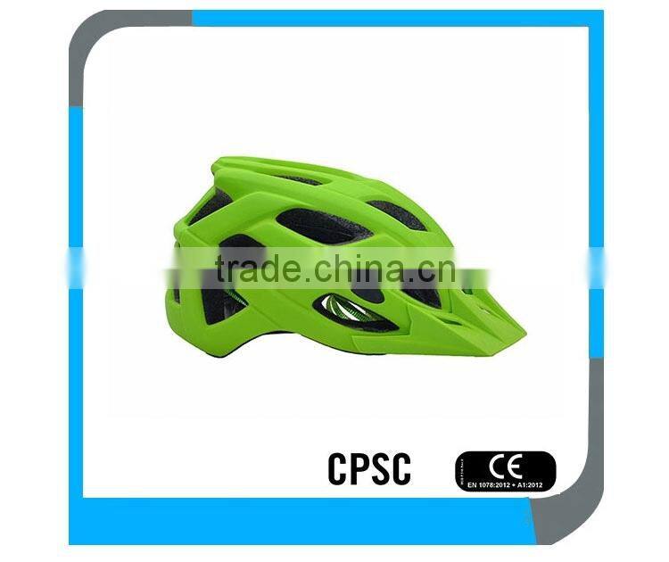 2016 Sports action mountain bike helmet with customization service and CE CPSC