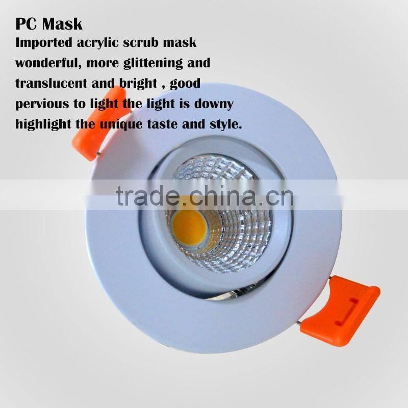 high quality 3w led indoor lighting led ceiling light with CE/RoHs