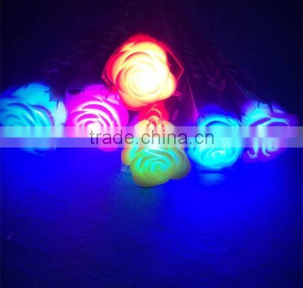Wholesale Price LED Color Changing Artifcial Flowers Roses
