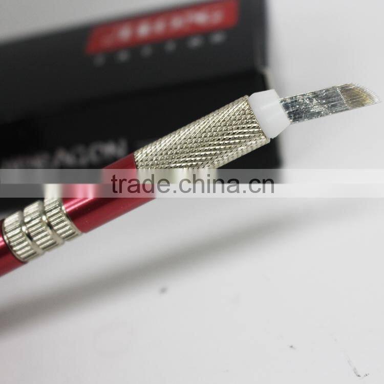 Eyebrow Permanent make up Manual Tattoo Pen Line Not Cross