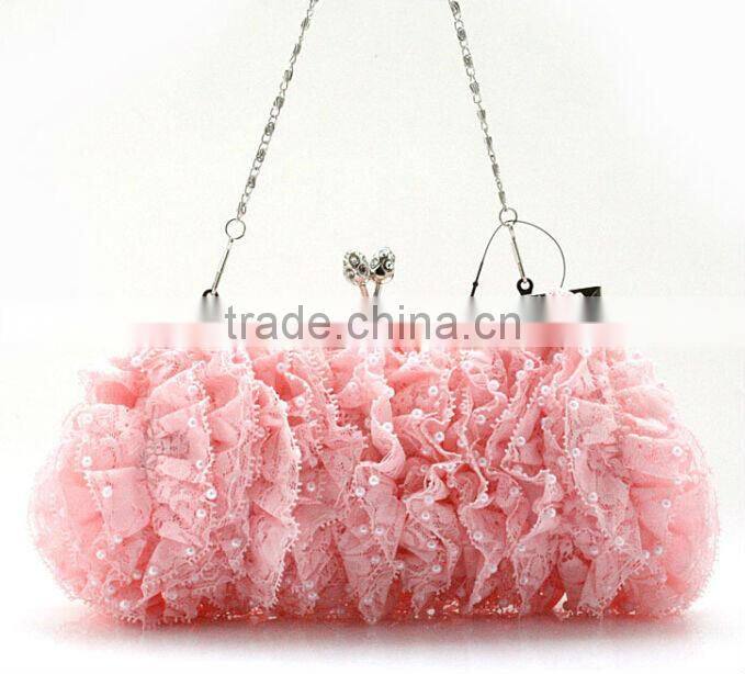 Elegant Fashion party bag lace evening bags lady handbags