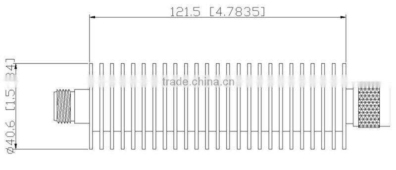 50W fixed attenuator Model HJA50