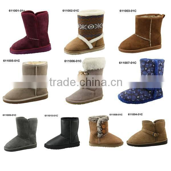 low price boots fake suede winter boots indoor boots