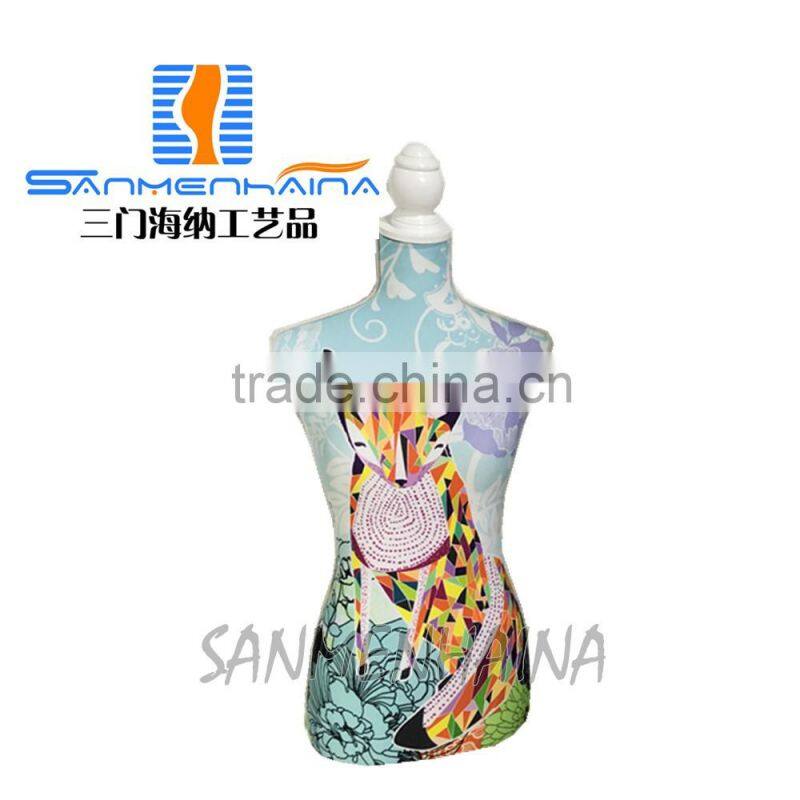 fox printing elastic fabric Female Mannequin