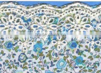 colorful Embroideried Lace