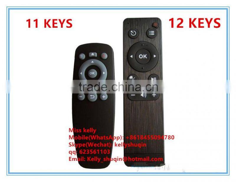 12 keys 12 buttons for PPBOX android remote control