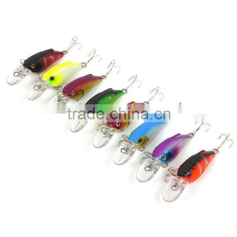 Crank Fishing Bait fishing lure 7.5cm/9.1g top water magician fishing tackle