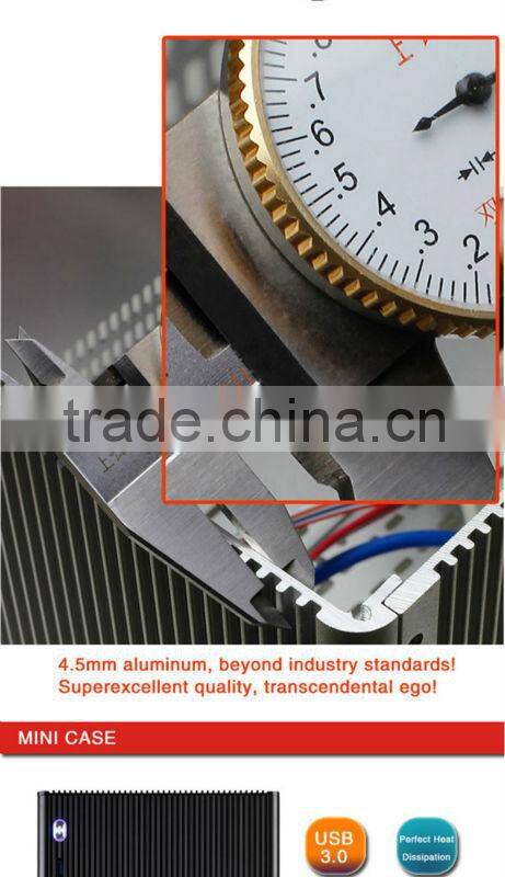 Cheap desktop slim case mini pc tower case/itx computer cases manufacturer Realan