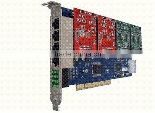 8 channels FXS/FXO Asterisk PCI card,CT800P