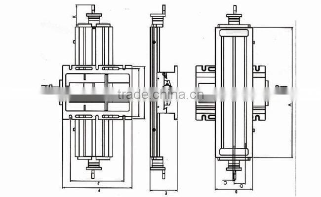 Precision Cross slide Work Table for Milling and Drilling Machine