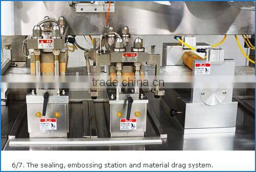 How to Pack Capsules and Pills|Flat Plate Automatic Blister Packing Machine DPP-140