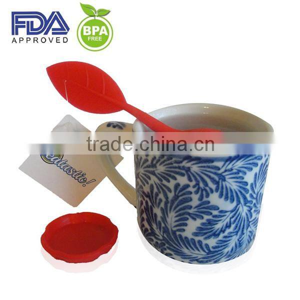 floating duck silicone tea filter silicone tea infuser stainless steel tea strainer,tea bag ,tea leaf ,tea diffuser