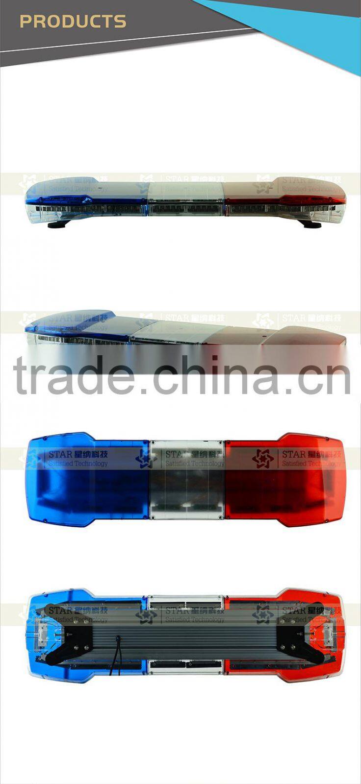 Linear led warning light bar TBD-6800