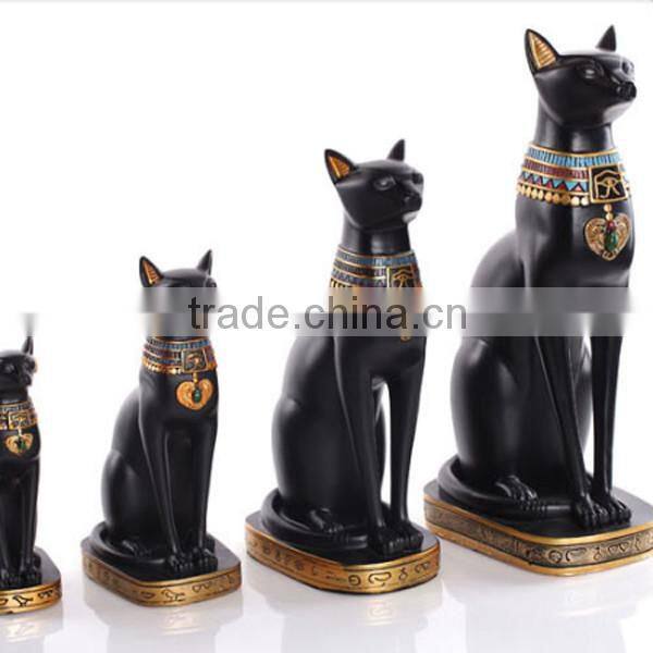 Custom aniaml polyresin figurine,OEM cartoon characters cat polyresin figurine,Custom aniaml polyresin statue factory