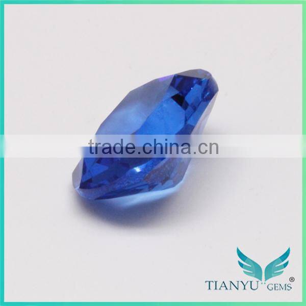 Wholesale Wuzhou Gem Processing 112# Burma Lab Created Blue Spinel Gems