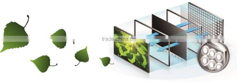 55inch 2500nits fan-cooling high brightness LCD digital display with double screen