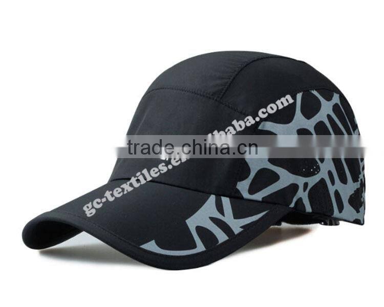 hot selling soft breathable fabric printing logo running mesh sports caps