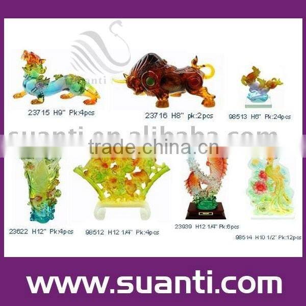 2015 Wholesale Chinese wholesale resin indoor fengshui wealth decoration for sale