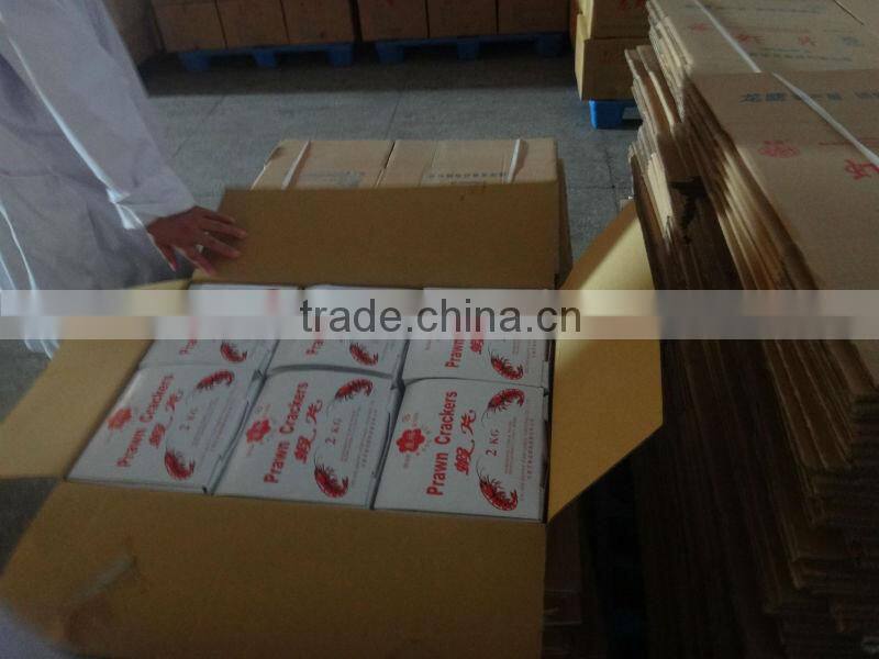 white prawn cracker