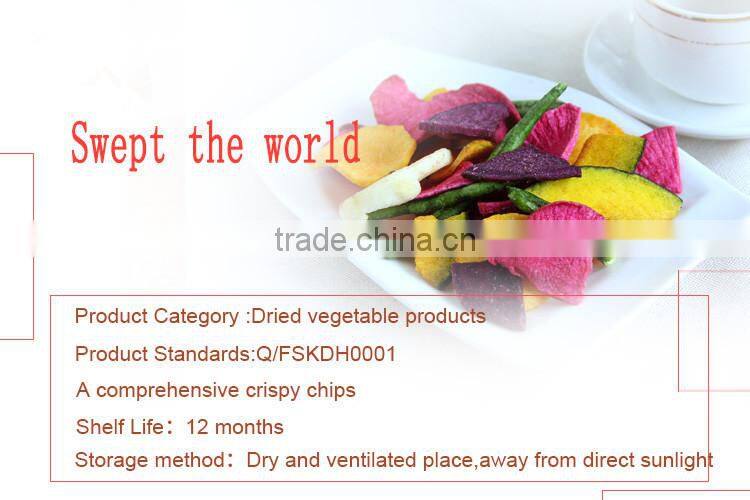 Mixed Vegetables and Fruit chips