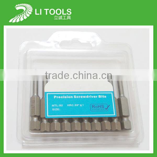 Magnetic phillips Standard screwdriver bits