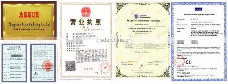 Stainless steel best selling good quality walnuts / almond/ cashew nut roasting machine