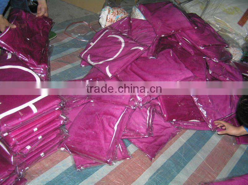 velour reactive printed logo towel100cotton