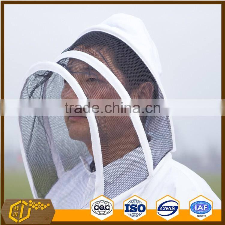 Beekeeping equipment bee protection coverall suit/jacket made of 100% cotton or dacron