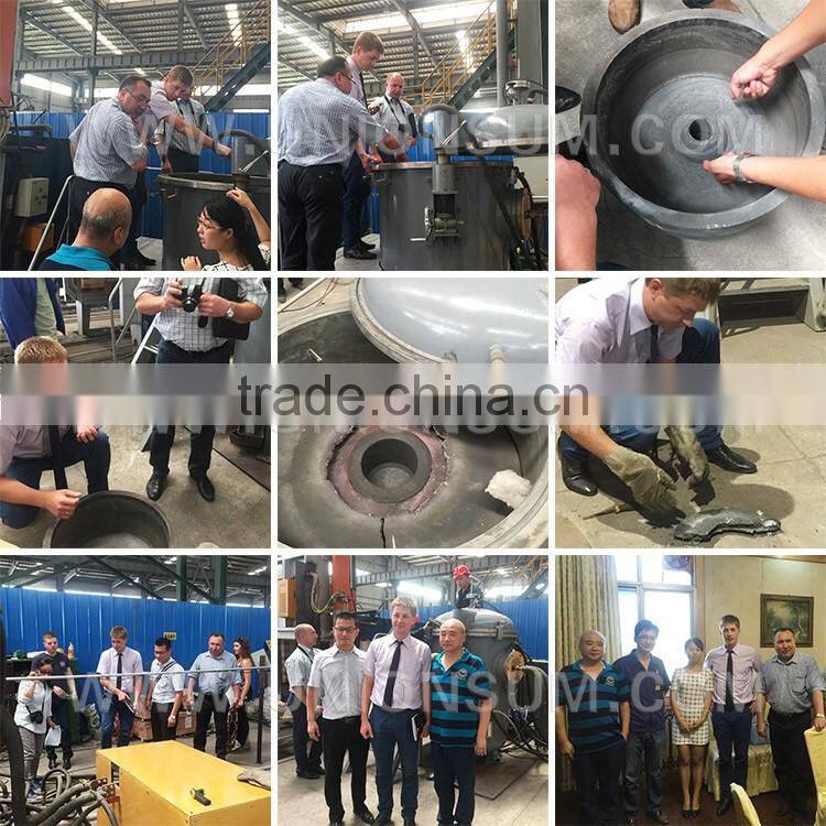 Super fine Zinc powder production vacuum distillation furnace