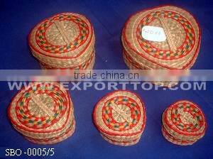 sea-grass baskets