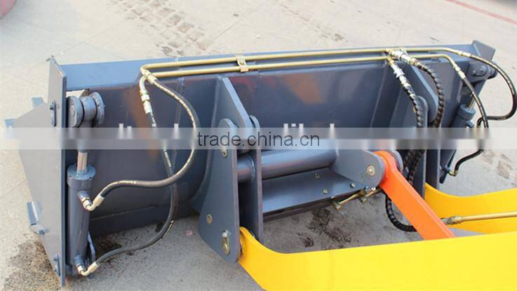 China small garden tractor loader with front end ZLY918 hydraulic transmission