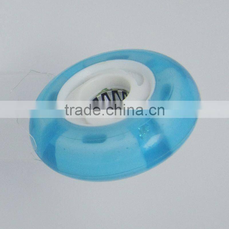 76mm and 80mm flashing inline skate wheel, pu wheels,LED wheels