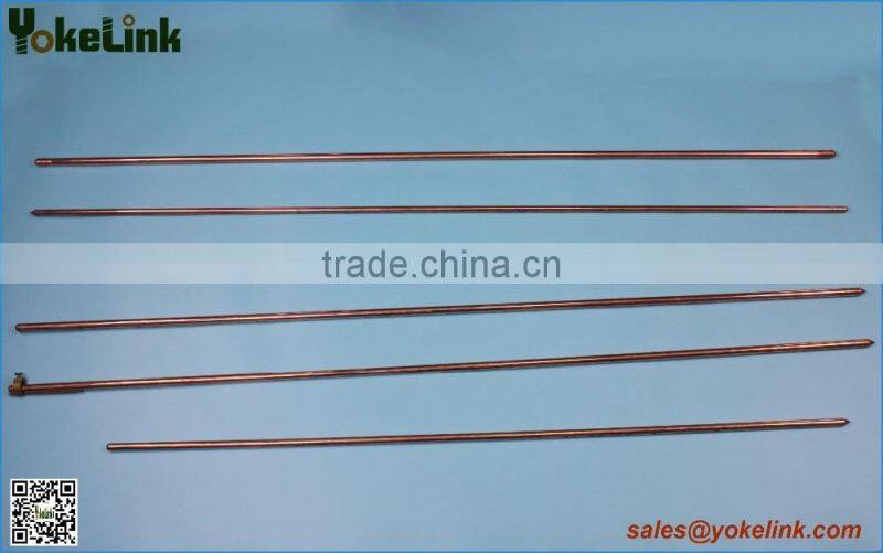 Copper Plated Threaded ground earthing steel rod