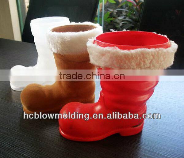 OEM christmas boots Custom design plastic christmas boots,factory price plastic christmas boots