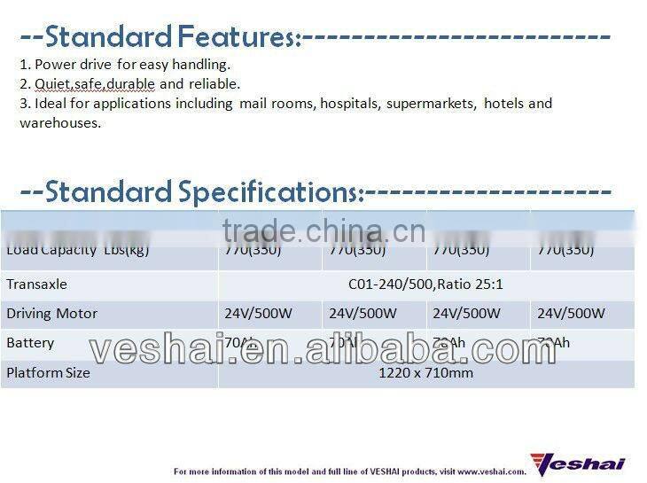 Electric Cart ECE-35-III for supermarket hospital
